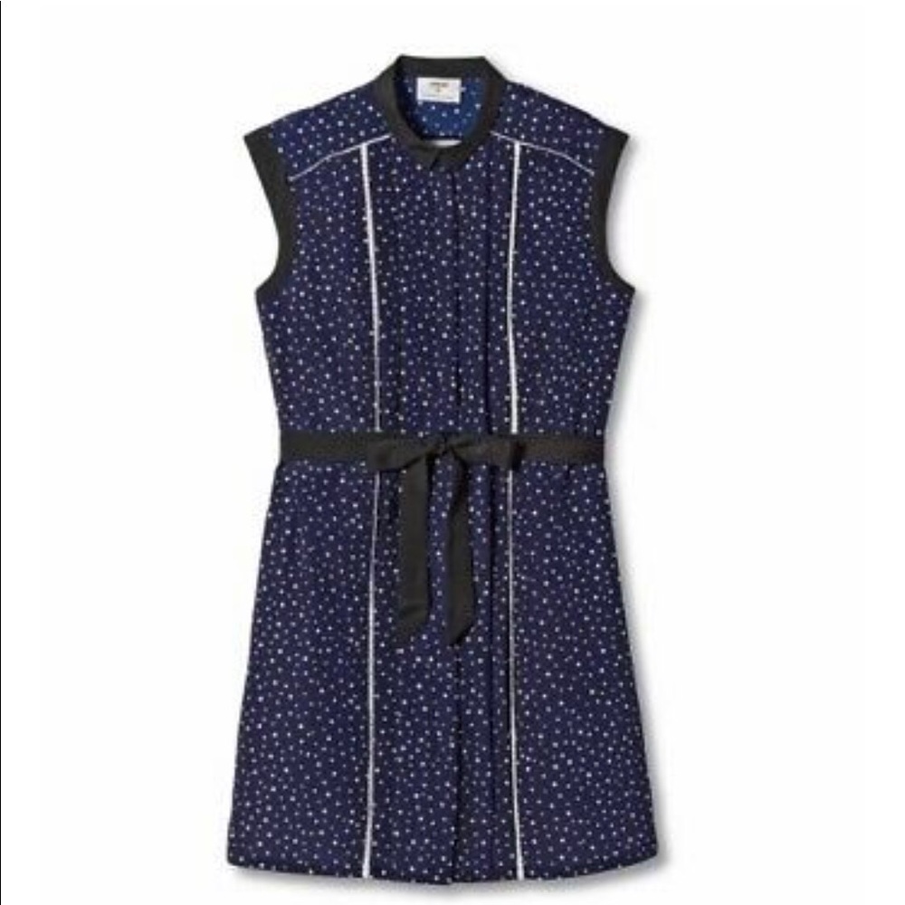 Jason Wu for Target Pleated Shift Dress in Navy